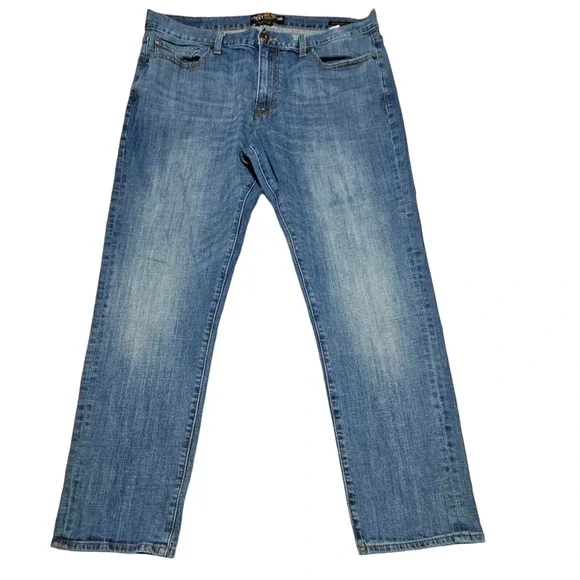Lucky Brand 410 Jean Men 38x32* Blue Athletic Slim Fit Cotton Blend Stretch - Picture 1 of 10